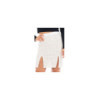 Jupe longue blanche Natacha 